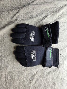 Akona 3.5mm Scuba Gloves Titanium Size XS